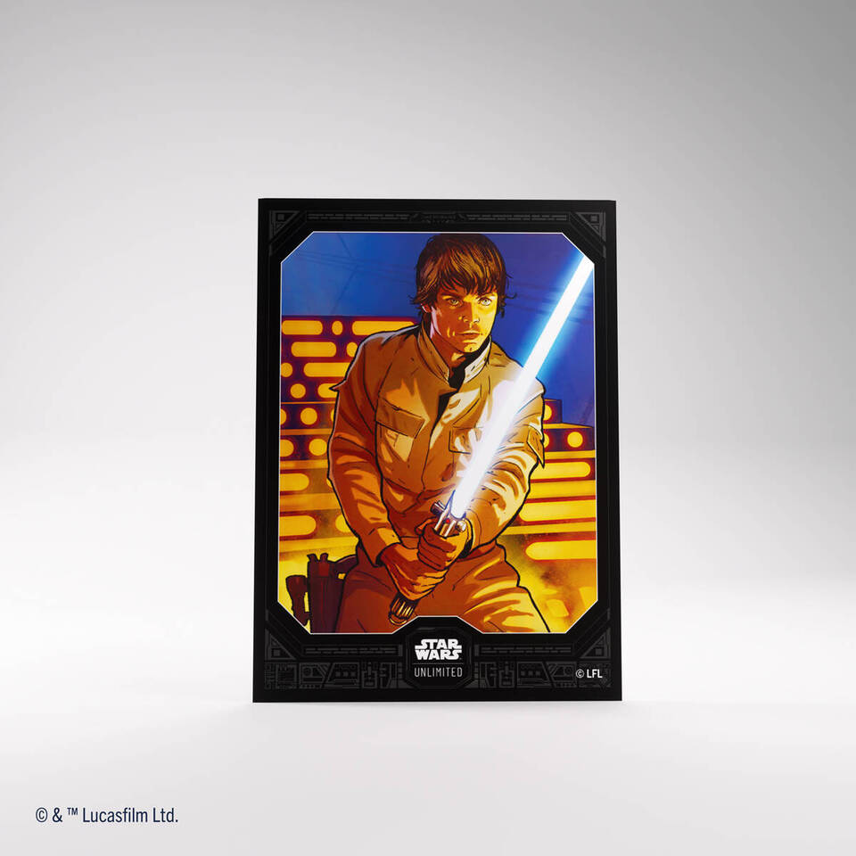 Star Wars: Unlimited Art Sleeves - Luke Skywalker Star Wars: Unlimited Art Sleeves - Luke Skywalker