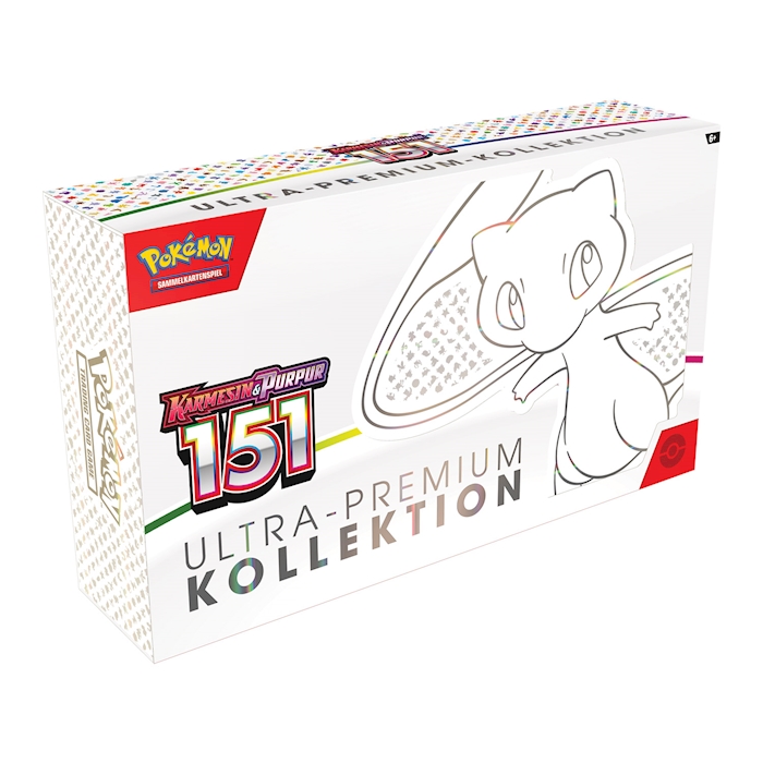 Pokemon 151 Ultra Premium Collection Karmesin & Purpur EN