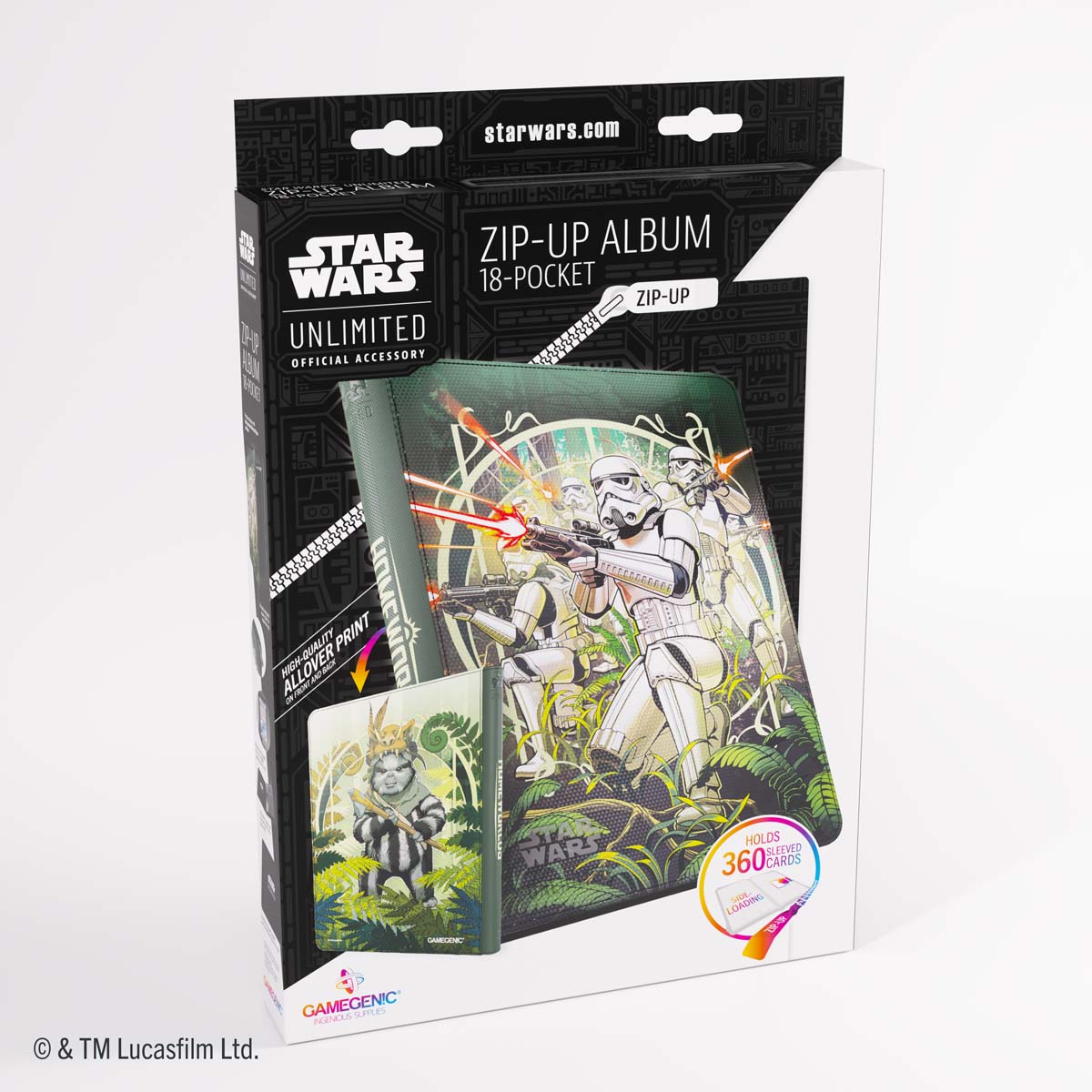 Star Wars: Unlimited Zip-Up Album - The First Legion & Teebo