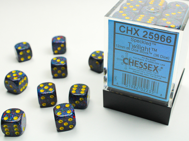 Chessex 12mm d6 Speckled Chessex 12mm d6 Speckled
