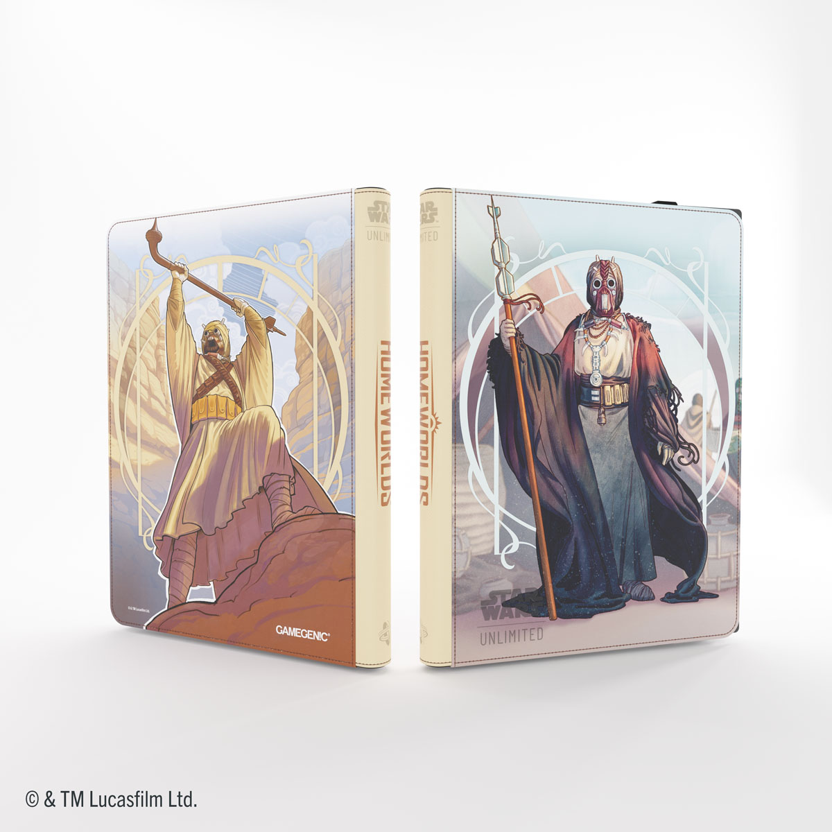 Star Wars: Unlimited Zip-Up Album - The Chieftain & A'Kobe