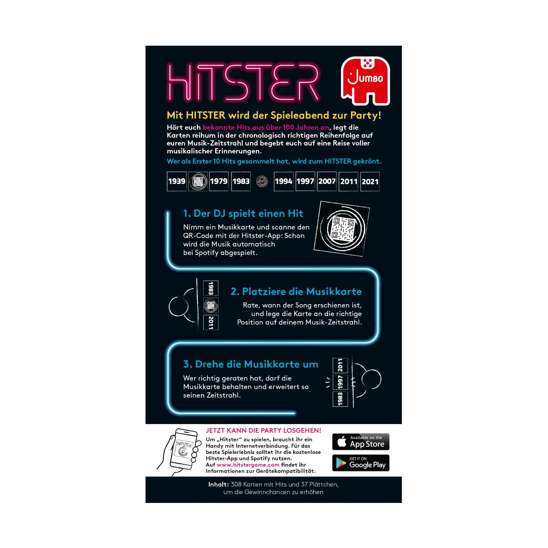 Hitster *Empfohlen Spiel des Jahres 2023* Hitster *Empfohlen Spiel des Jahres 2023*