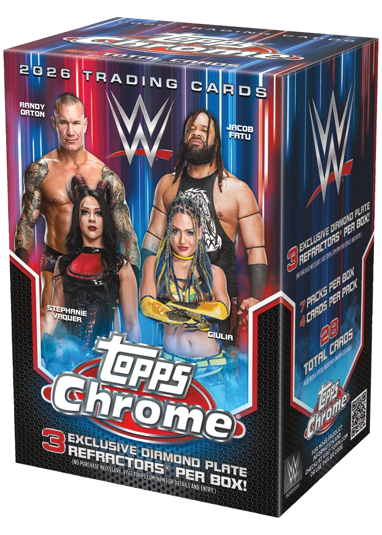 Topps Chrome 2026 WWE - Value Box