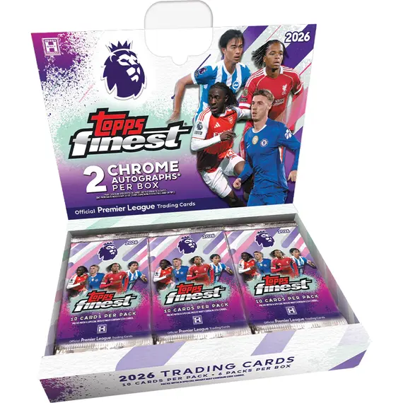 Topps Premier League Finest 2026 - Hobby Box