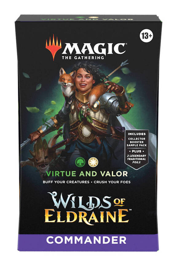 Virtue and Valor - Wilds of Eldraine Commander