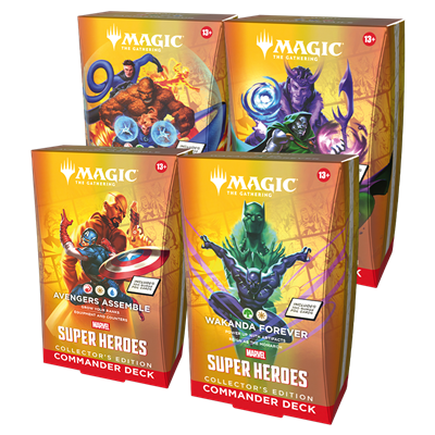 Marvel Super Heroes Commander Decks