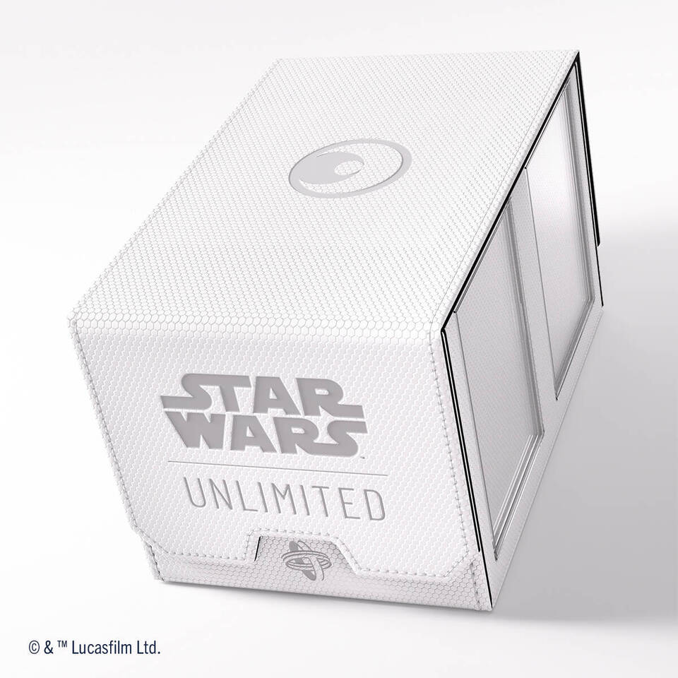 Star Wars: Unlimited Double Deck Pod - White Star Wars: Unlimited Double Deck Pod - White
