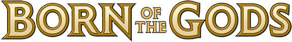 Magic the Gathering born of the gods mtg logo