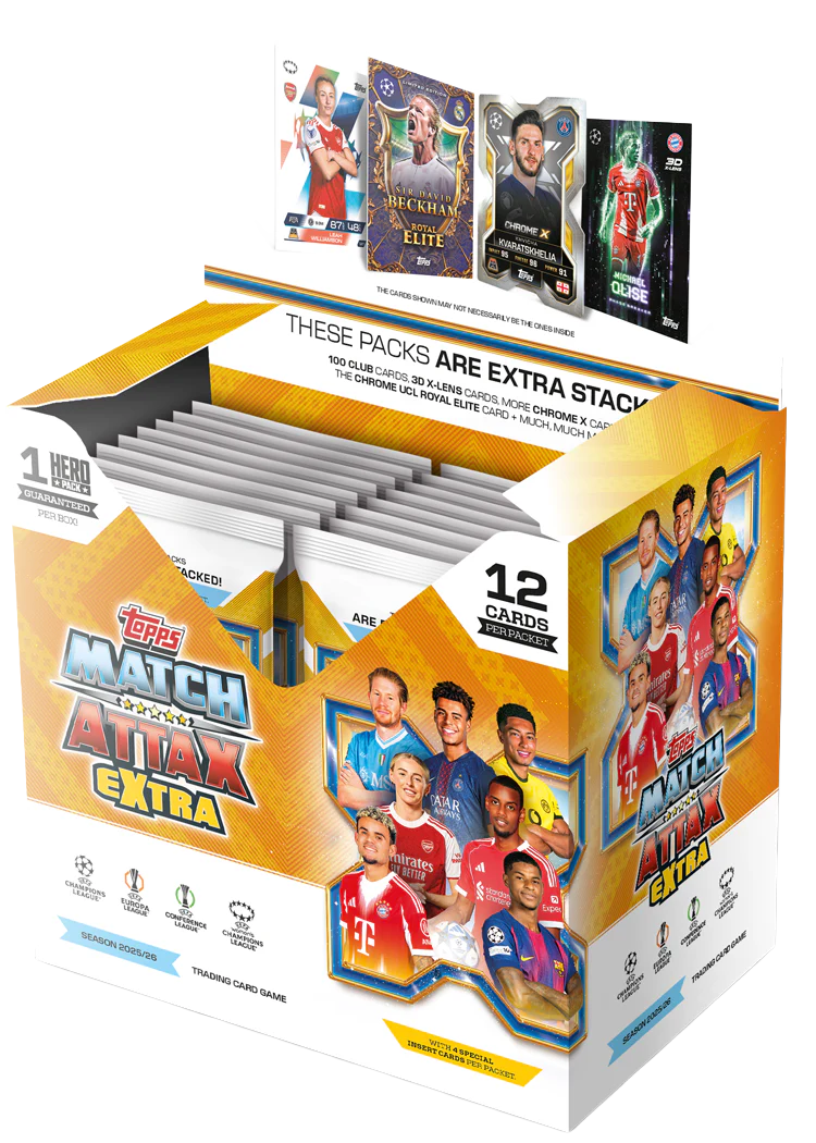 Match Attax Champions League Extra 25/26 - Display