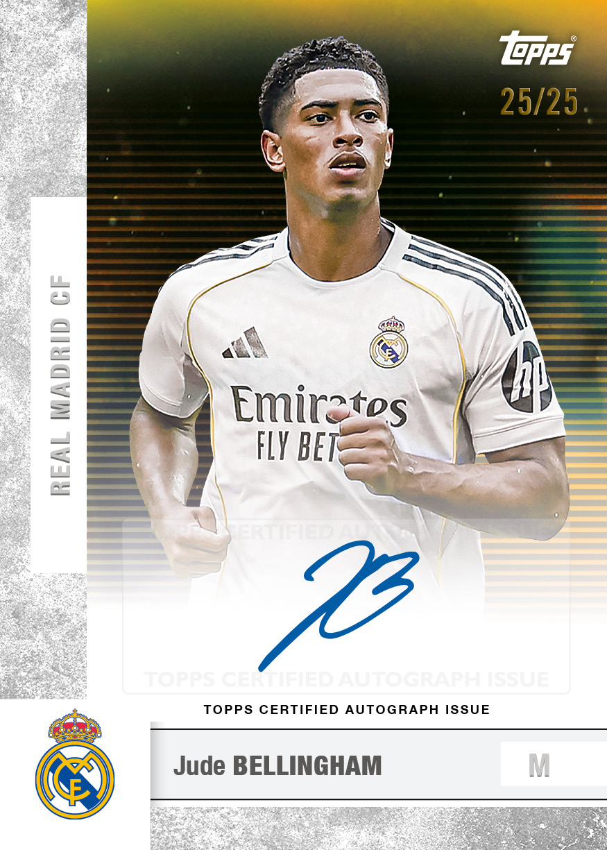 Topps Real Madrid Team Set 25/26 Deck Box