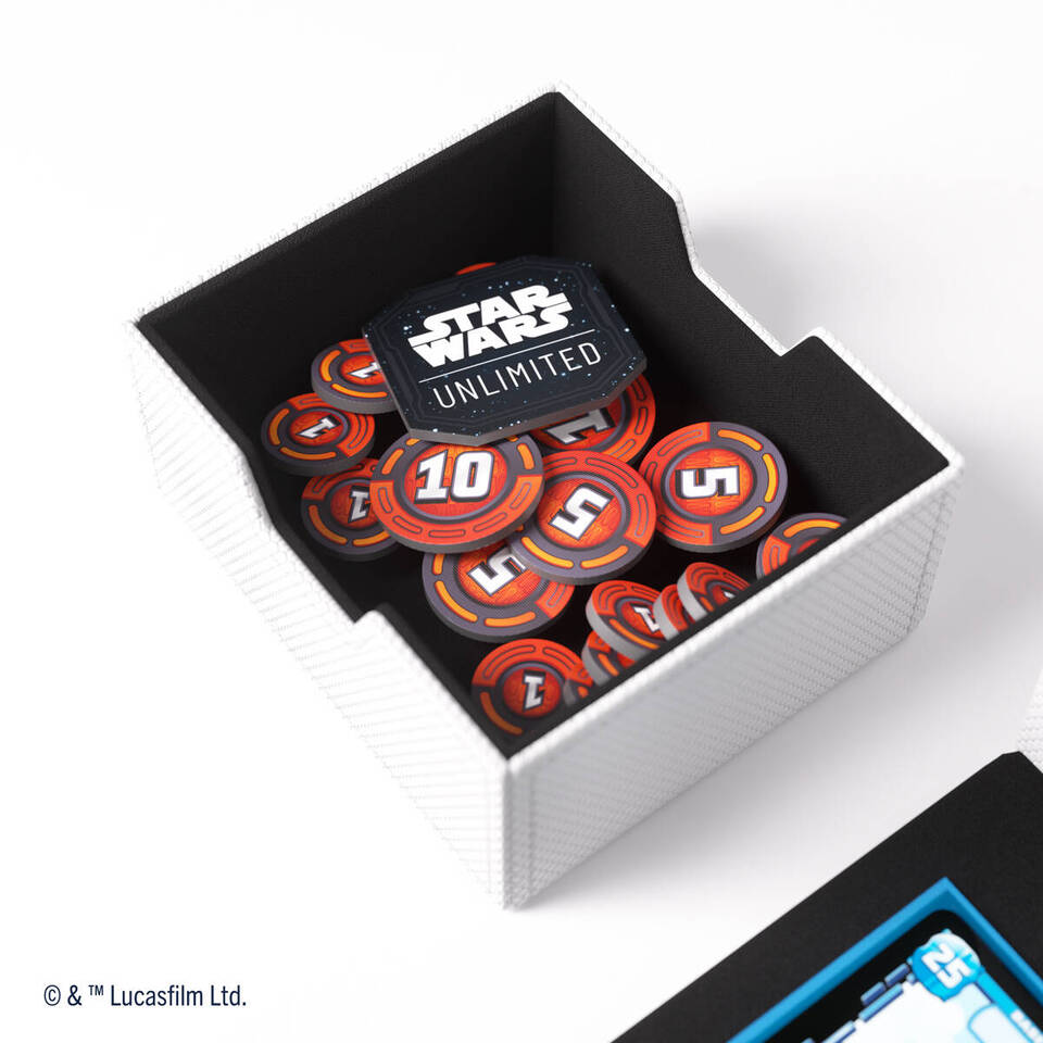 Star Wars: Unlimited Deck Pod - White Star Wars: Unlimited Deck Pod - White