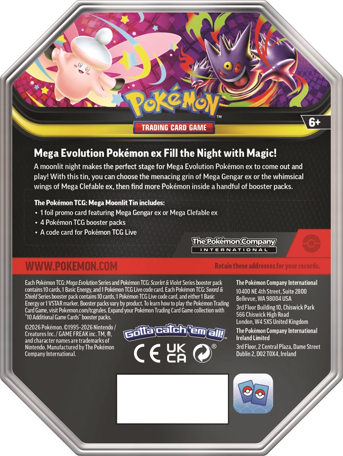 Mega Moonlit ex Tin