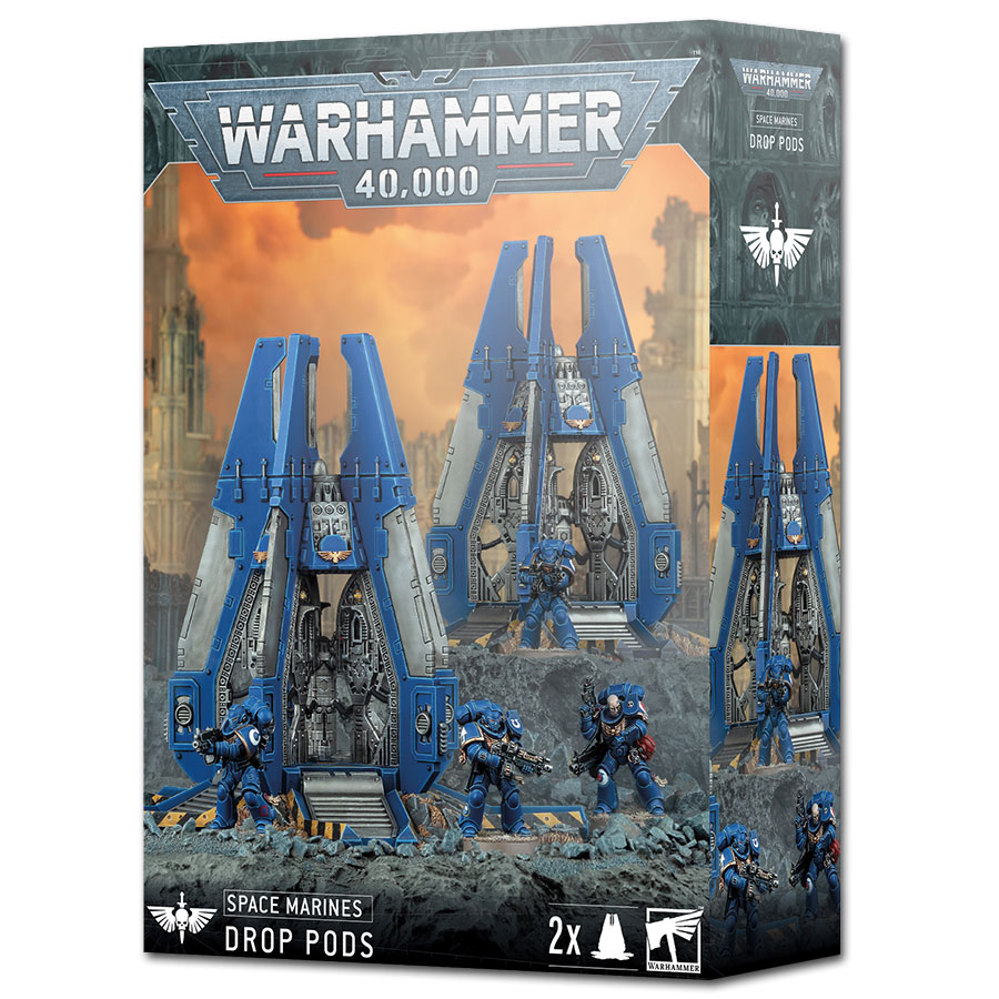 Space Marines - Drop Pods