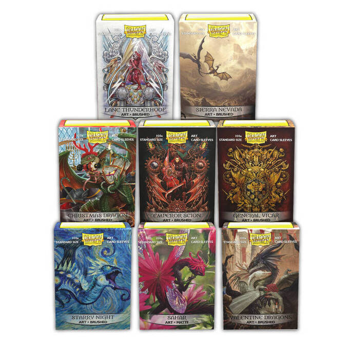 Dragon Shield Standard Matte Art Sleeves (100 Sleeves) Dragon Shield Standard Matte Art Sleeves (100 Sleeves)
