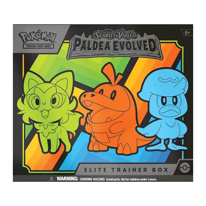 SV02 Paldea Evolved Elite Trainer Box SV02 Paldea Evolved Elite Trainer Box