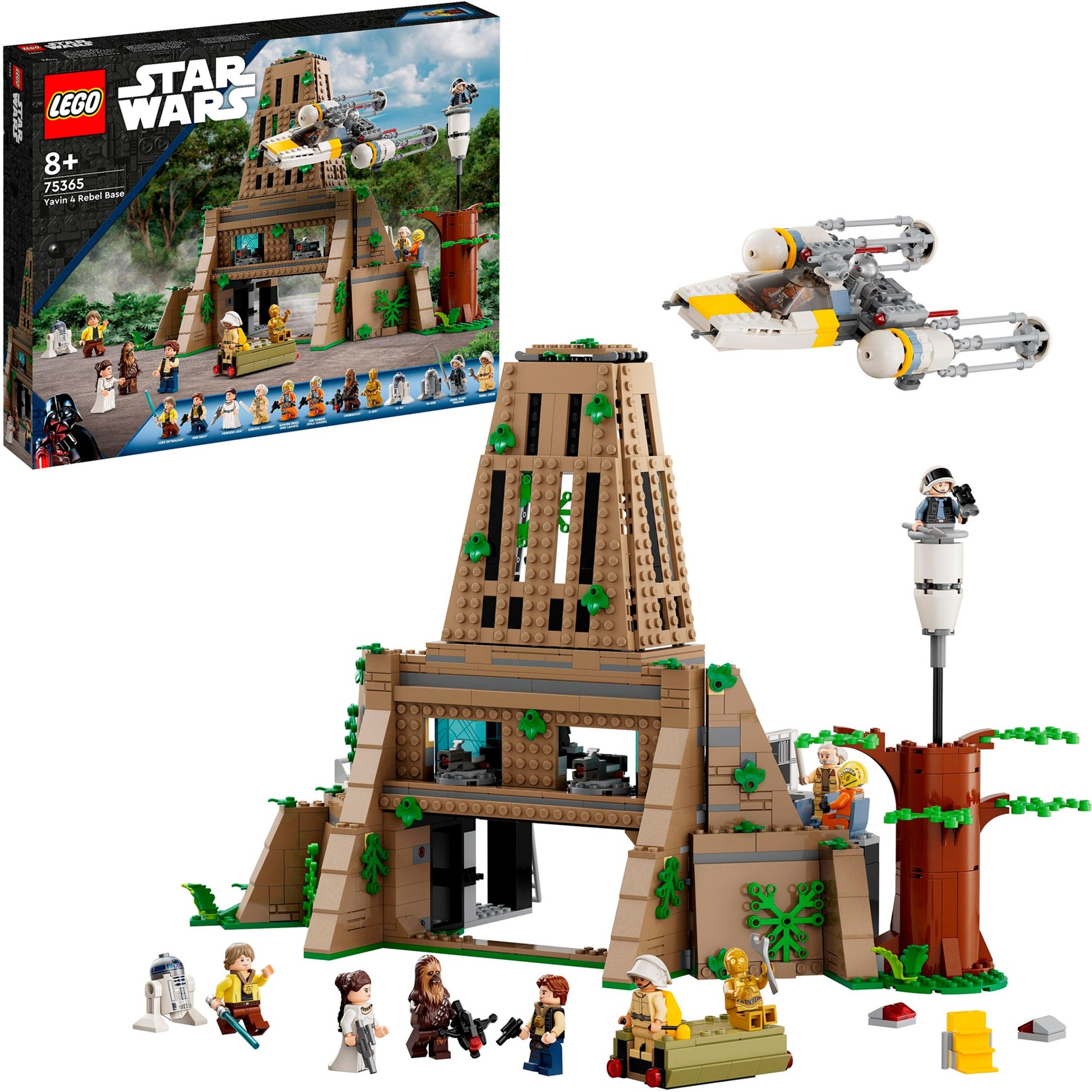 LEGO 75365 Star Wars Rebellenbasis auf Yavin 4 LEGO 75365 Star Wars Rebellenbasis auf Yavin 4