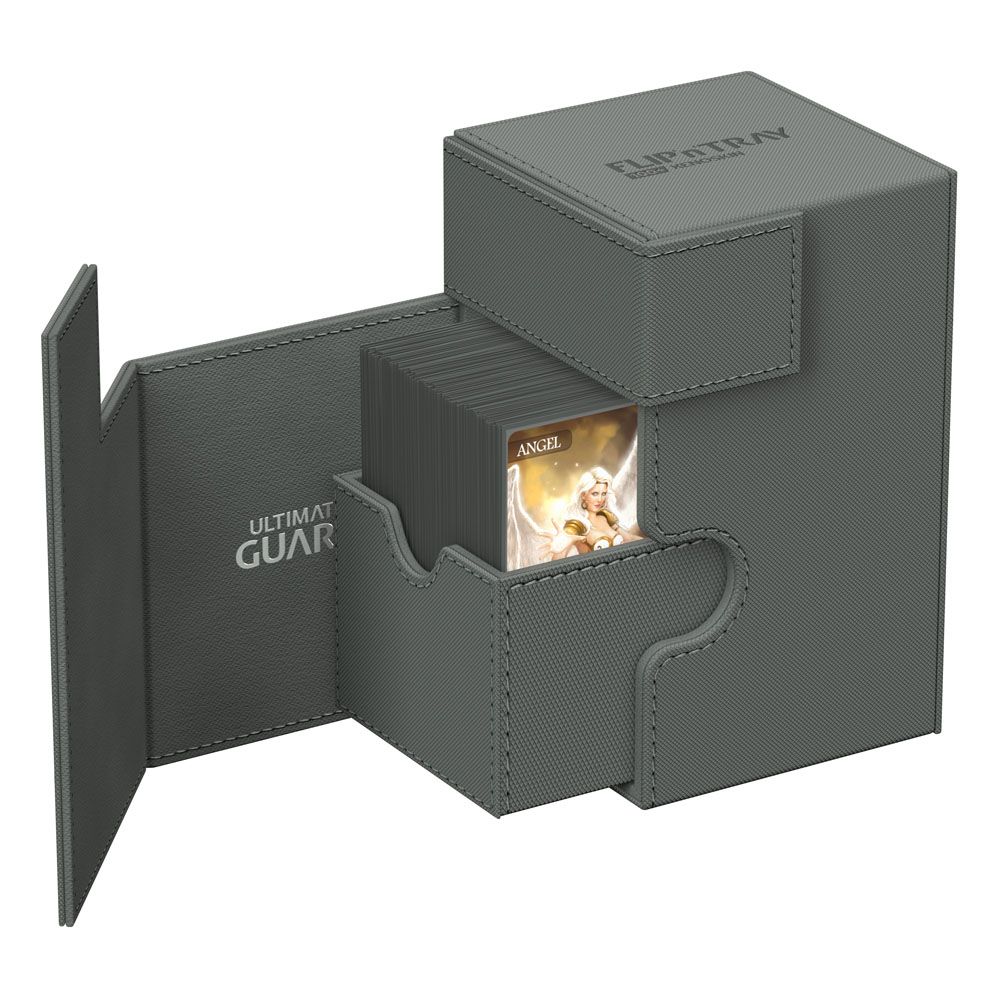 Ultimate Guard Flip`n`Tray 100+ XenoSkin Monocolor Grey Ultimate Guard Flip`n`Tray 100+ XenoSkin Monocolor Grey