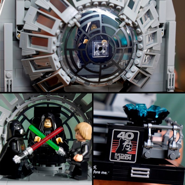 LEGO Star Wars Emperor's throne room - Diorama