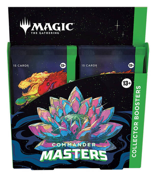 Magic the Gathering commander master collector boosters display 1