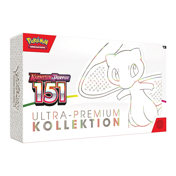 Pokemon 151 Ultra Premium Collection Karmesin & Purpur EN