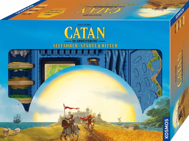 Catan 3D - Seefahrer + Städte & Ritter Catan 3D - Seefahrer + Städte & Ritter