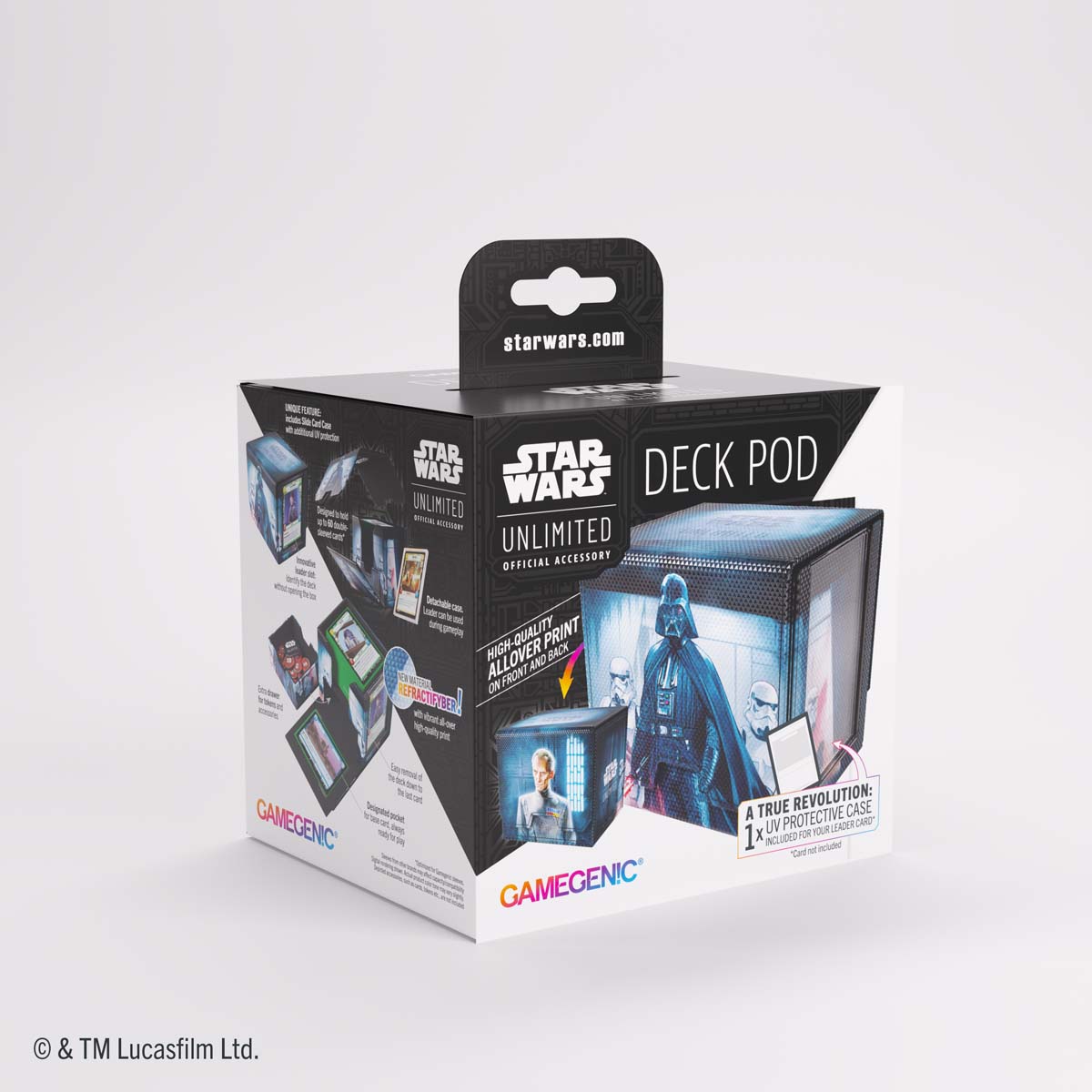 Star Wars: Unlimited Art Deck Pod Homeworlds - Darth Vader