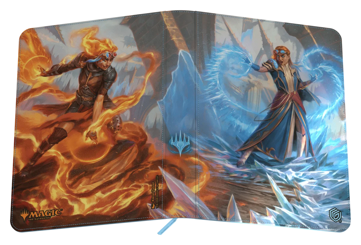 Ultimate Guard Zipfolio 360 Xenoskin Magic: The Gathering "Reality Fracture" / Chandra, Chill of Compliance / Chandra, Torch of Defiance