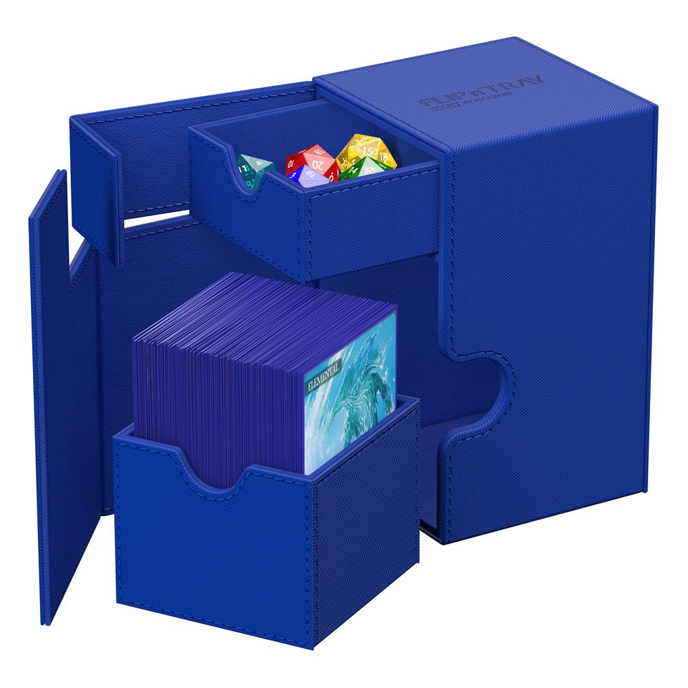 Ultimate Guard Flip`n`Tray 100+ XenoSkin Monocolor Blue Ultimate Guard Flip`n`Tray 100+ XenoSkin Monocolor Blue