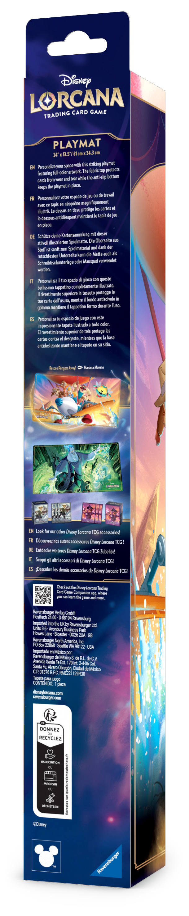 Lorcana Playmat Rescuer Lorcana Playmat Rescuer