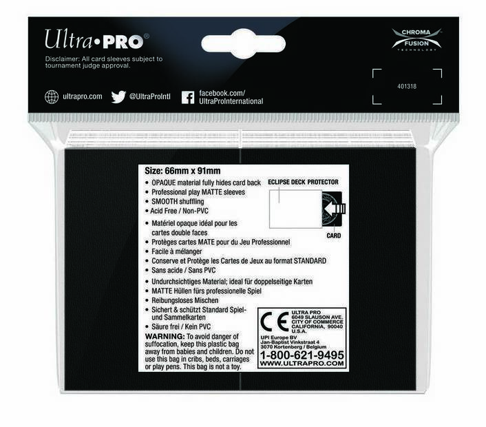 Ultra Pro Eclipse Matte Ultra Pro Eclipse Matte