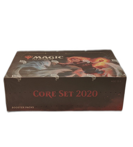 magic the gathering core set 2020 booster display