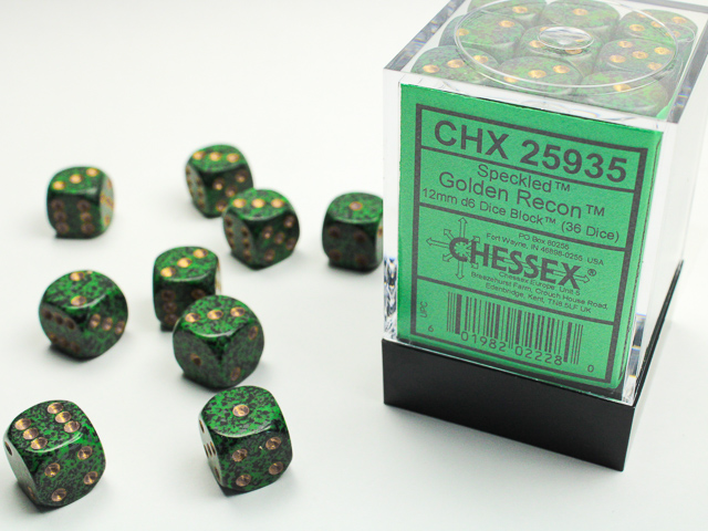 Chessex 12mm d6 Speckled Chessex 12mm d6 Speckled
