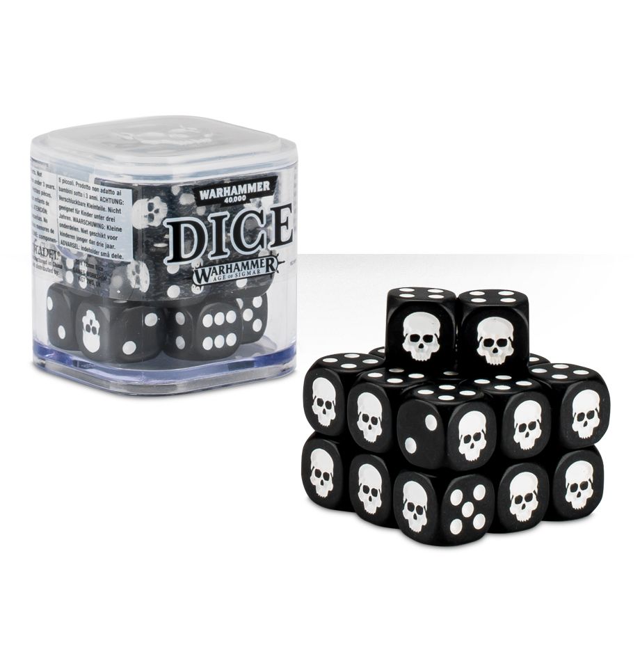 Warhammer Dice Cube Set 12mm (6 packs)