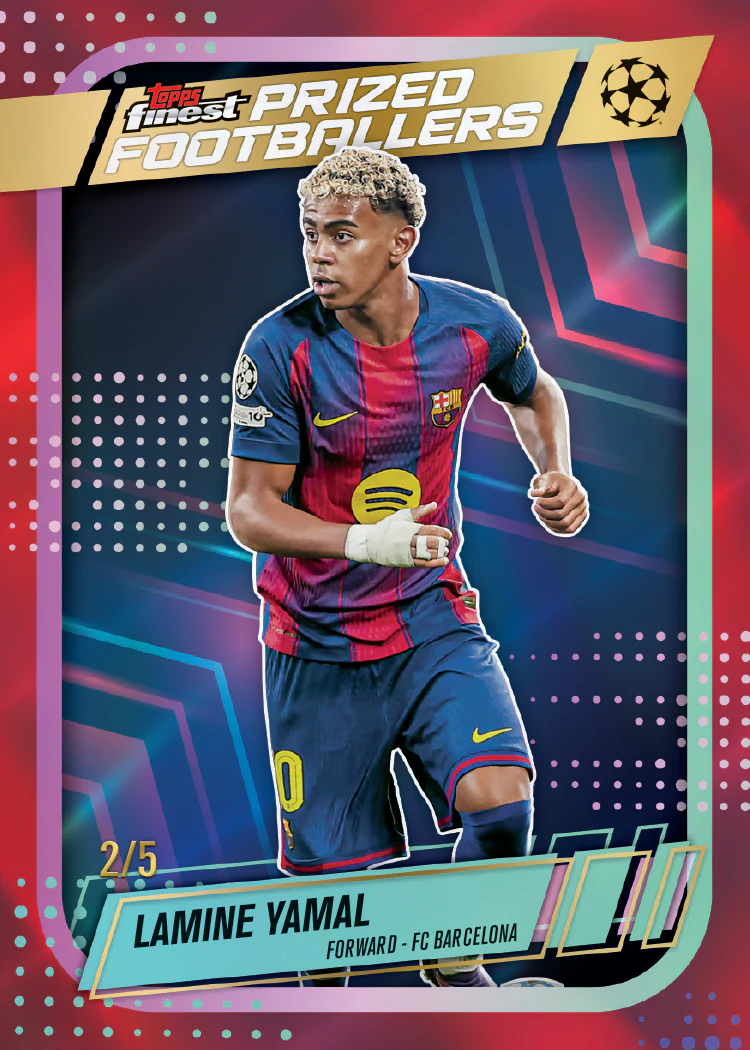 Topps Finest UEFA Champions League 2025-26 - Hobby Box