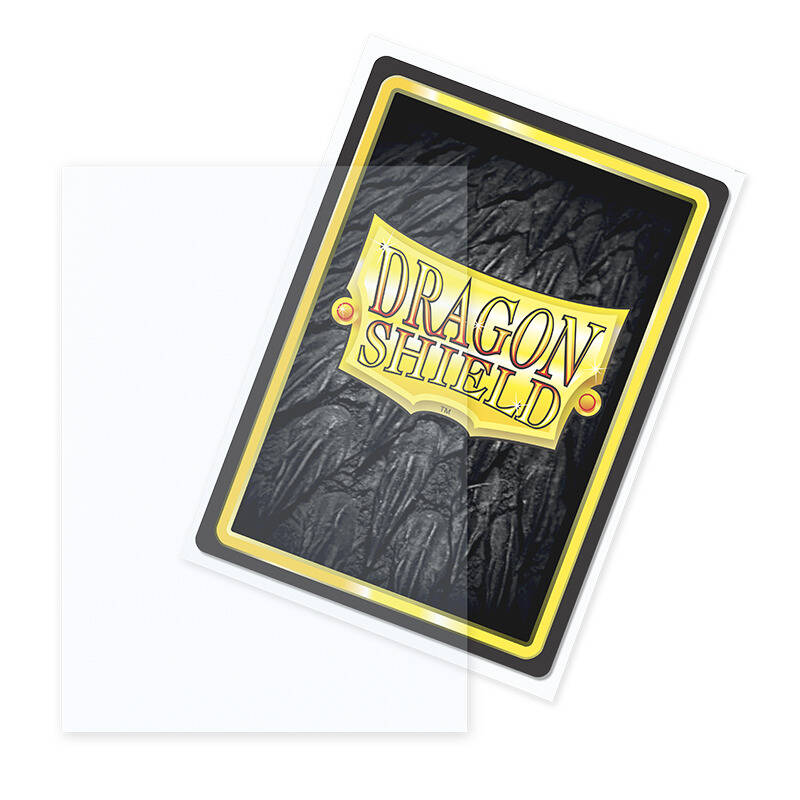 Dragon Shield Standard Matte Sleeves (100 Sleeves) - Clear Outer Sleeves