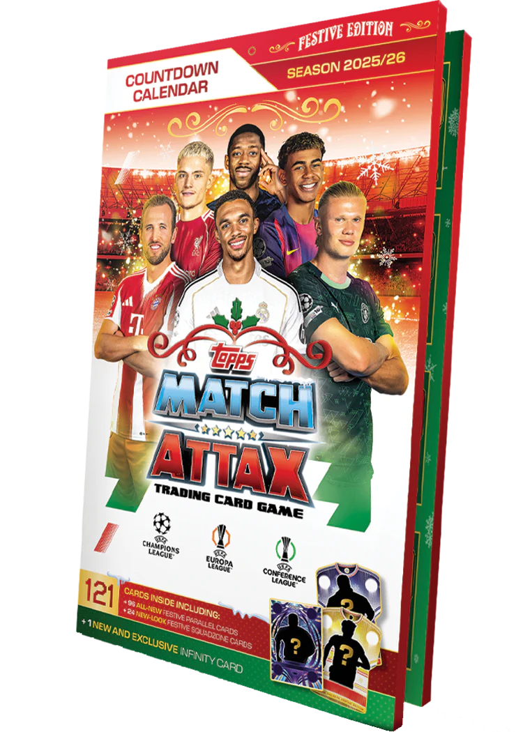 UEFA Champions League Match Attax Trading Cards 2025/26 Adventskalender
