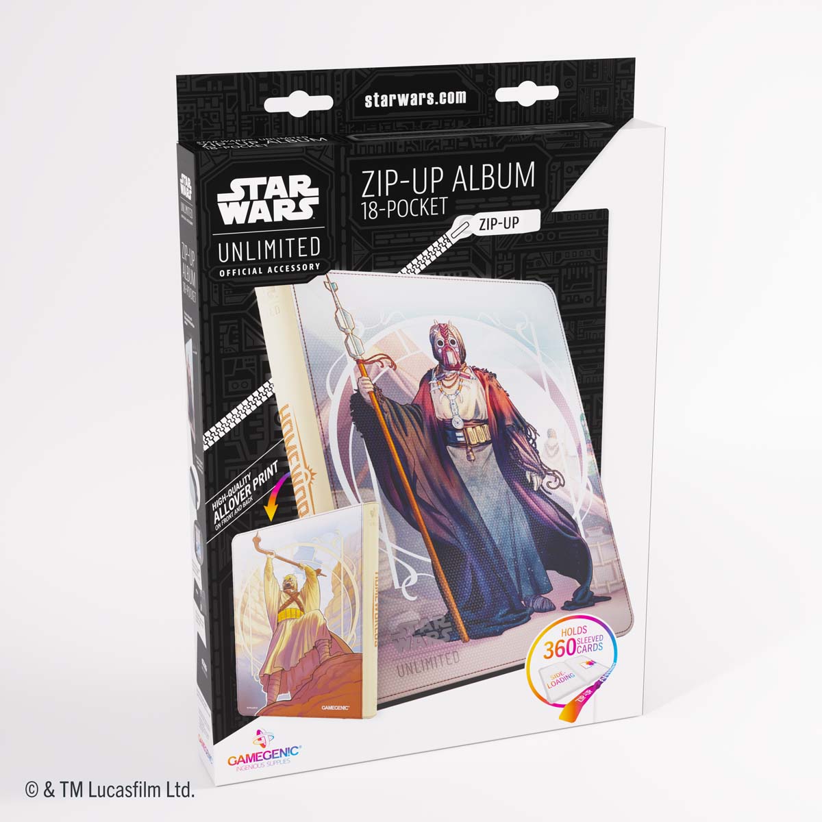 Star Wars: Unlimited Zip-Up Album - The Chieftain & A'Kobe