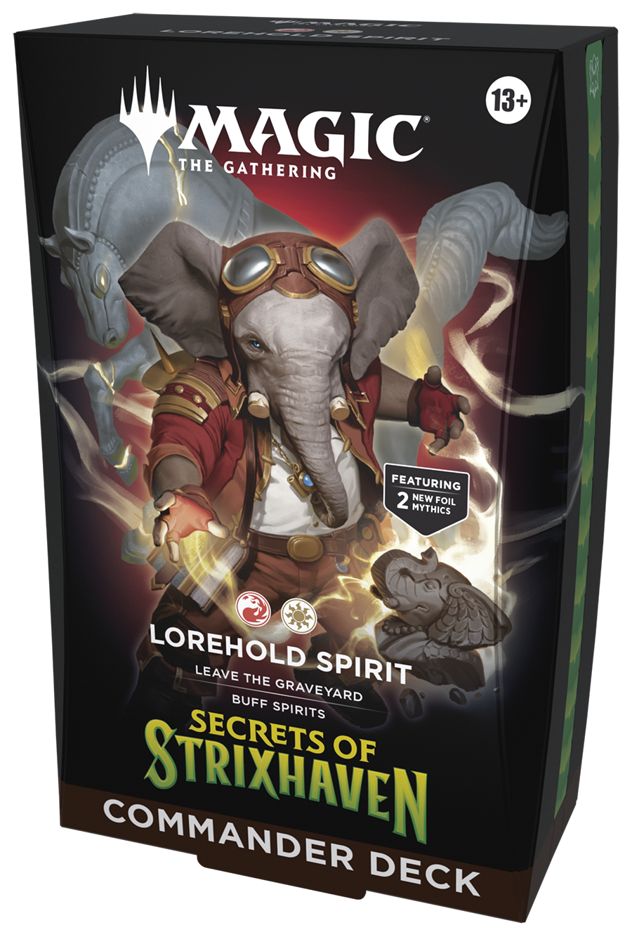 Magic The Gathering Secrets of Strixhaven Commander Deck Lorehold Spirit