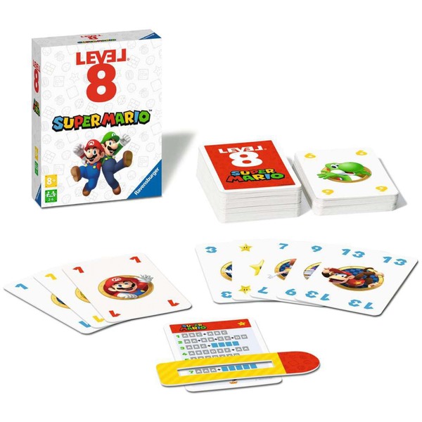 Level 8 Super Mario Spiel Inhalt