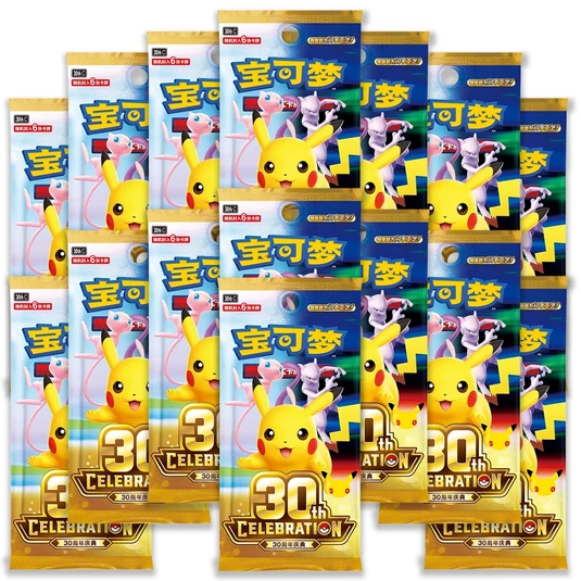 The Pokémon TCG MEGA 30th celebration Espeon ex & Umbreon ex Collection Display Gift Box