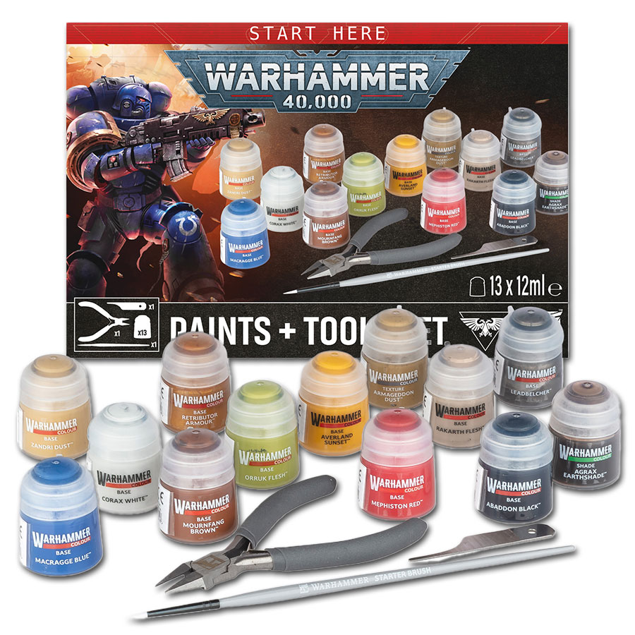 Warhammer 40.000: Paints + Tools