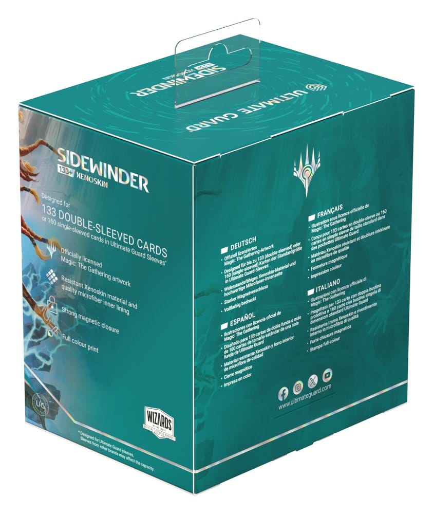 Ultimate Guard Sidewinder 133+ Xenoskin Magic: The Gathering "Reality Fracture" / Tam Beleren, Conflicted