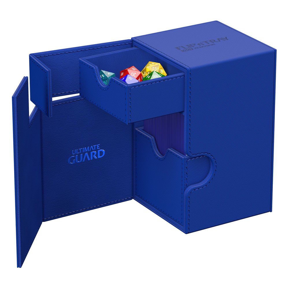 Ultimate Guard Flip`n`Tray 100+ XenoSkin Monocolor Blue Ultimate Guard Flip`n`Tray 100+ XenoSkin Monocolor Blue