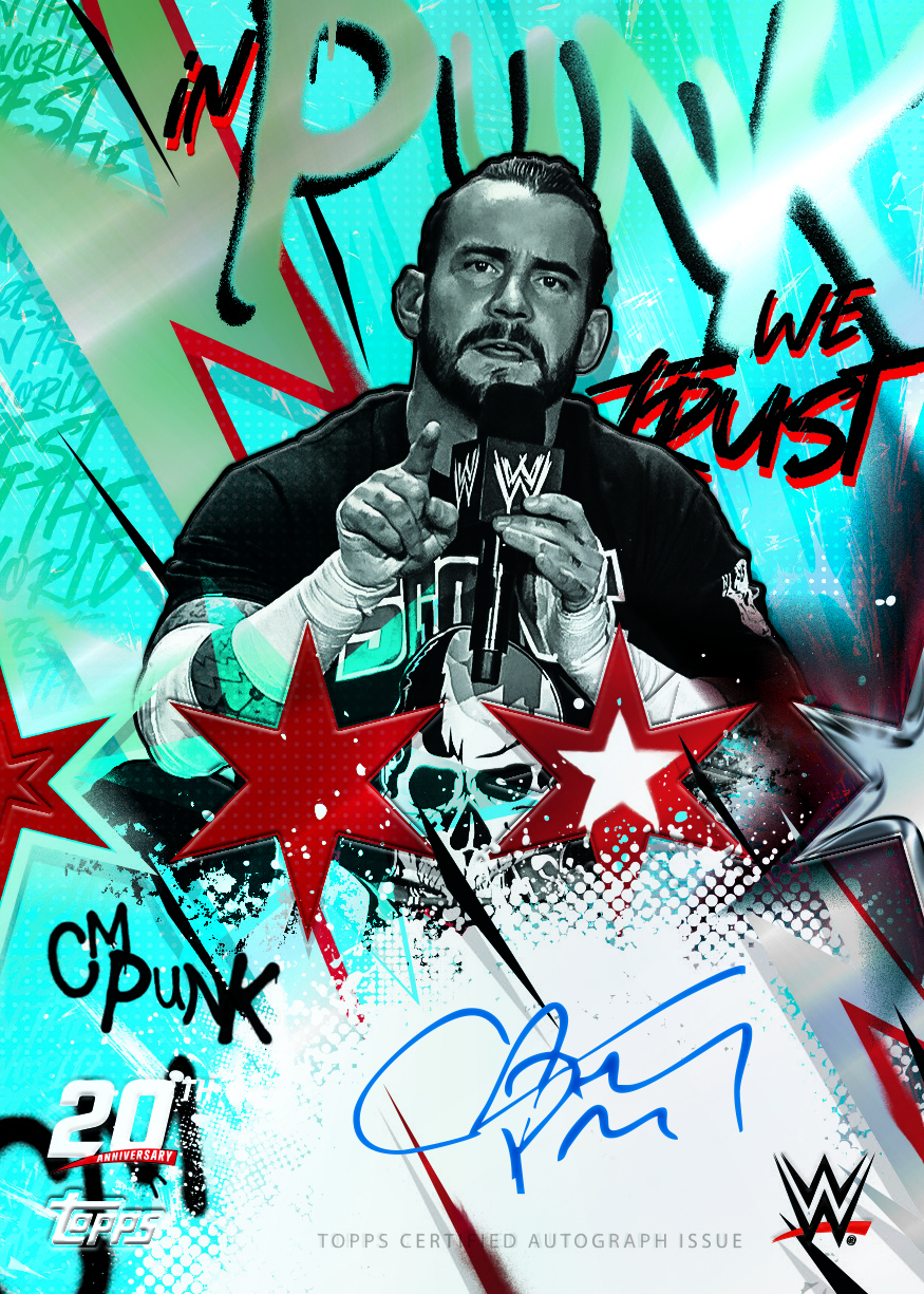 Topps Chrome 2026 WWE - Mega Box