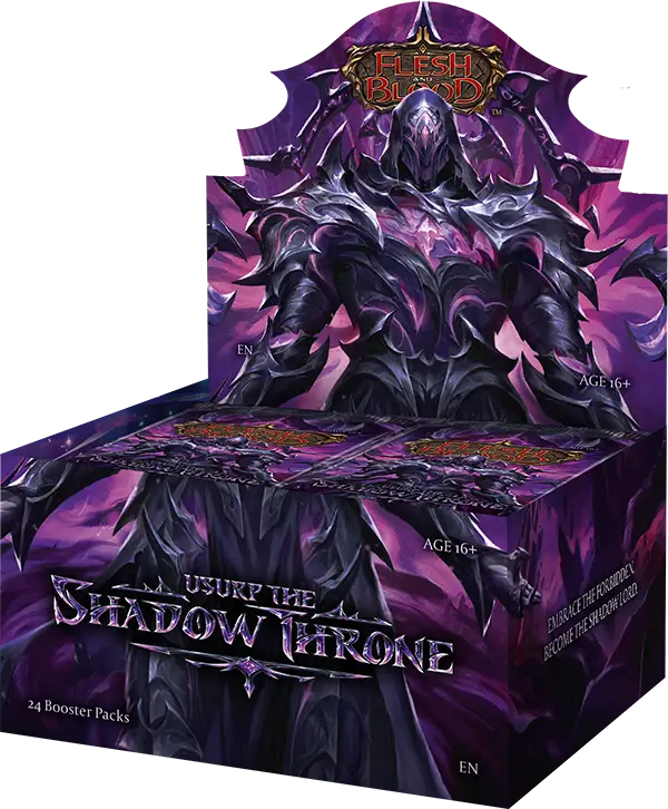 Flesh & Blood - Usurp the Shadow Throne Booster Display