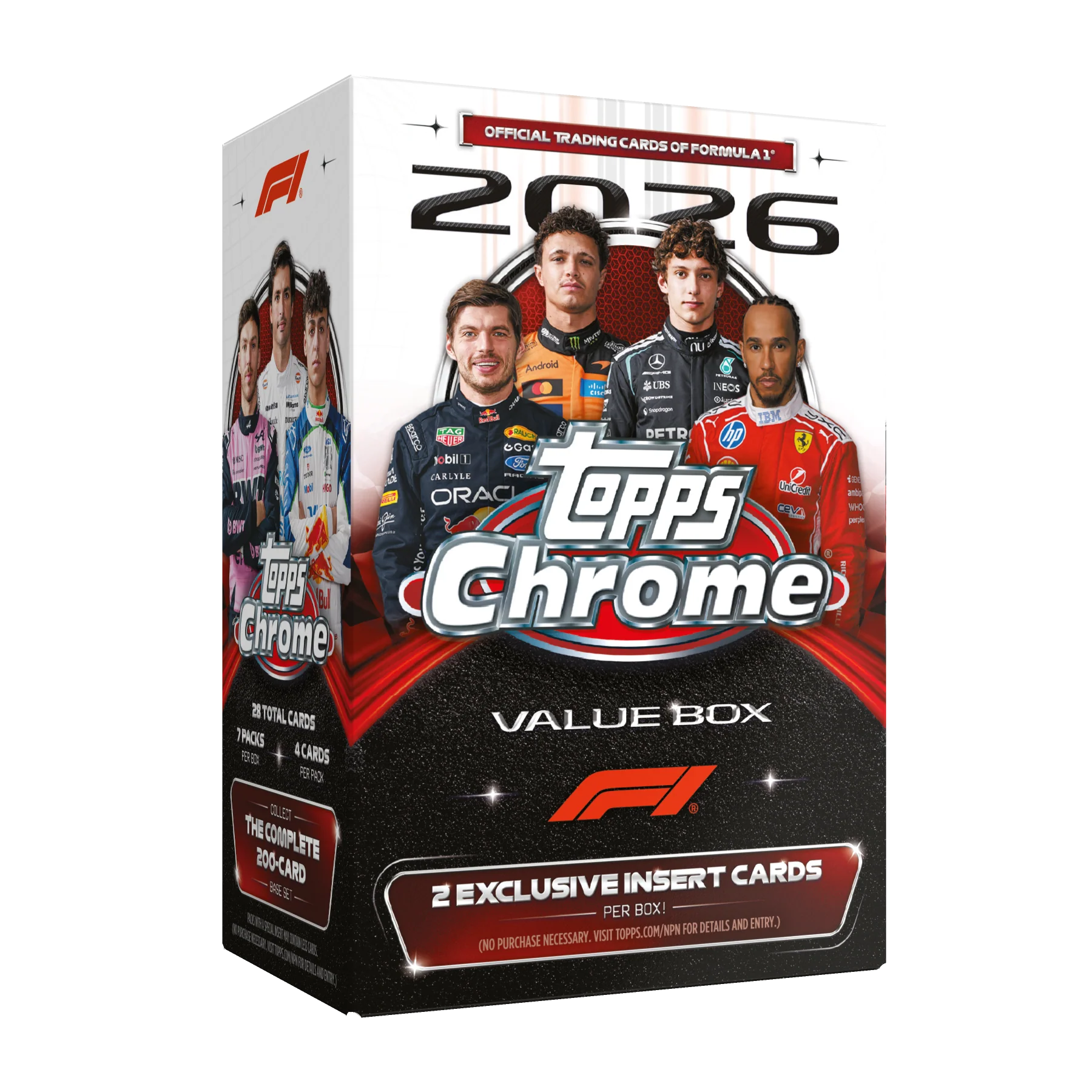 Topps Chrome Formula One 2026
