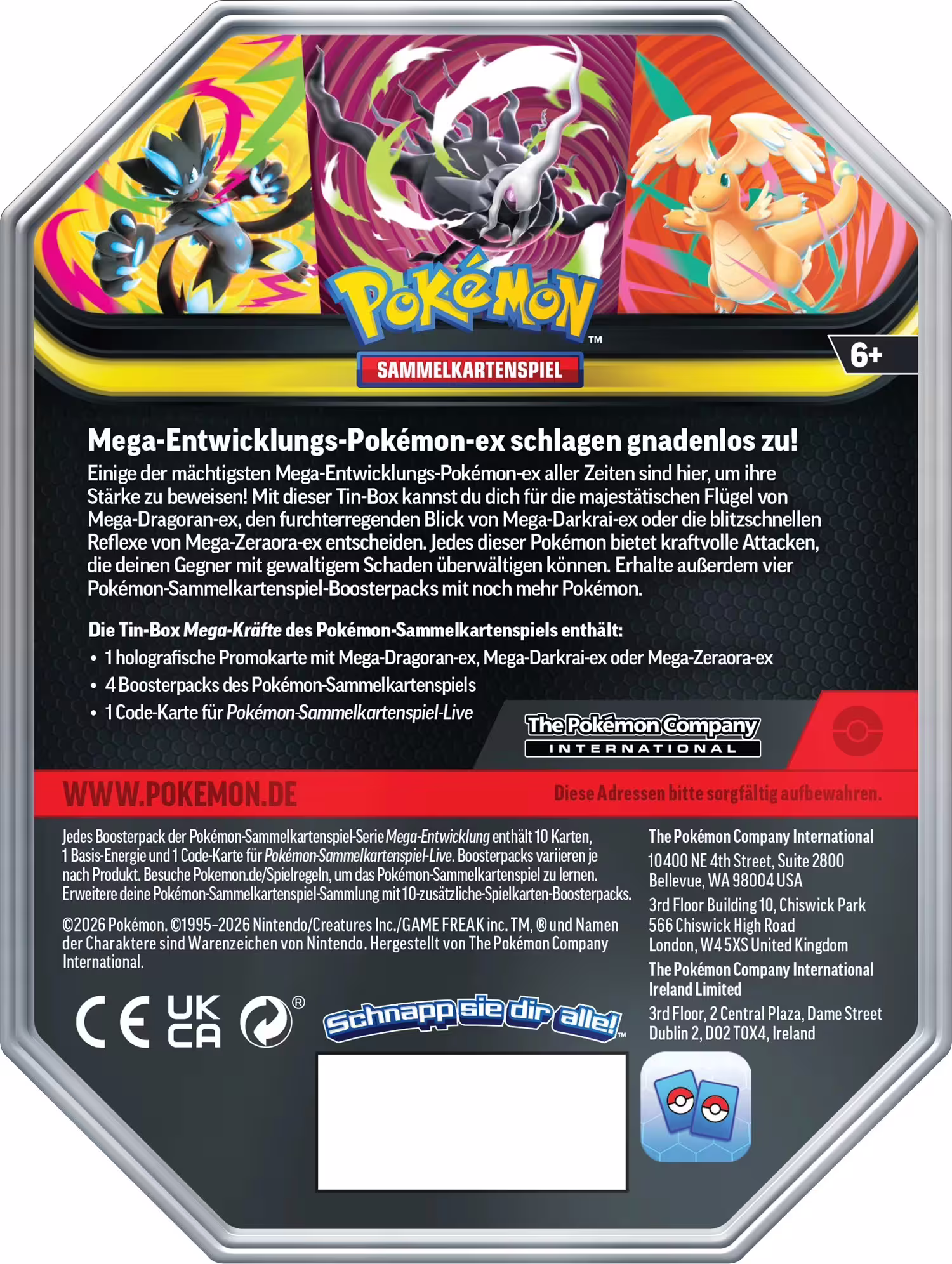 Mega-Kräfte ex Tin Mega-Zeraora