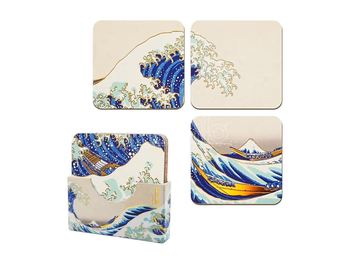 The Great Wave of Kanagawa - Set of 4 Coasters