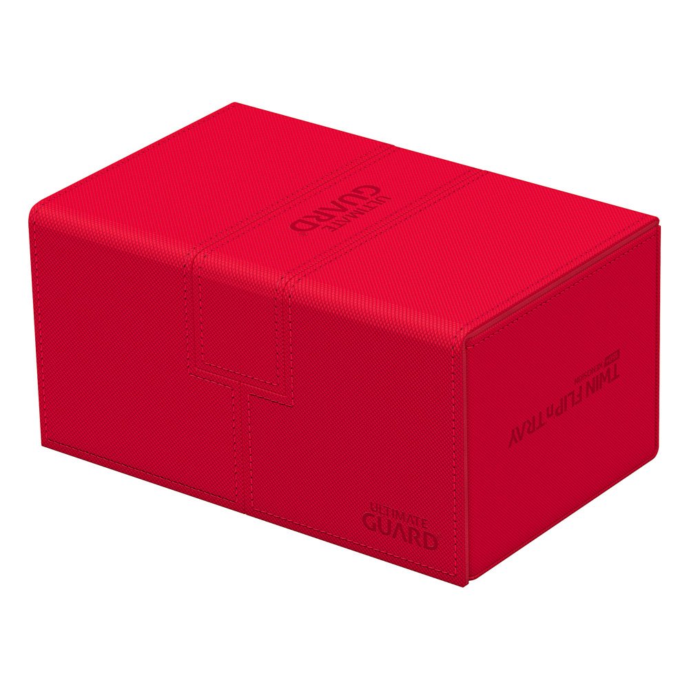 Ultimate Guard Twin Flip`n`Tray 160+ XenoSkin Monocolor Red Ultimate Guard Twin Flip`n`Tray 160+ XenoSkin Monocolor Red