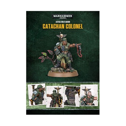 Warhammer 40.000 Astra Militarum Catachan Colonel Limited Edition
